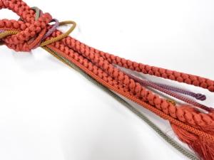 正絹　手組帯締め